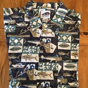 Men’s Short Sleeve Shark Shirt 👕